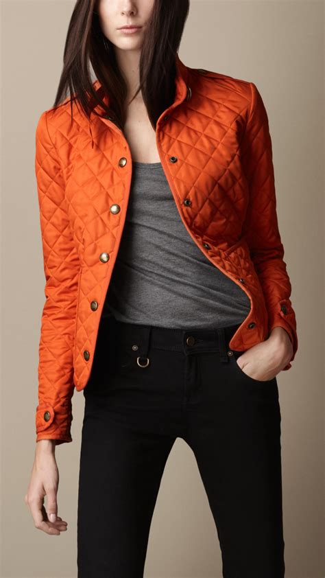 burberry jacke orange